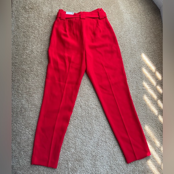 Express ankle high-rise paperbag dress pant, size 2R, new, tags attached - Picture 6 of 8